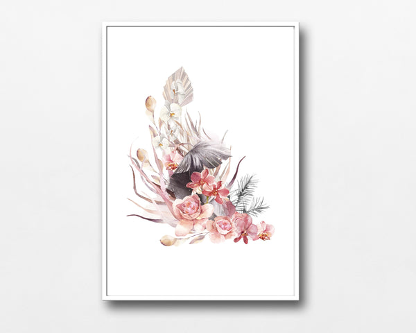 Wild Flowers Art Prints | Pink Orchids
