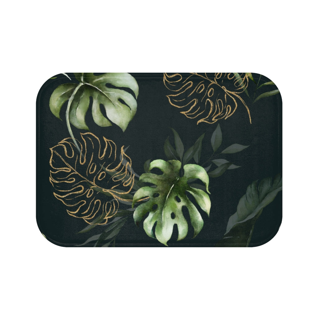 tropical coastal floor rug