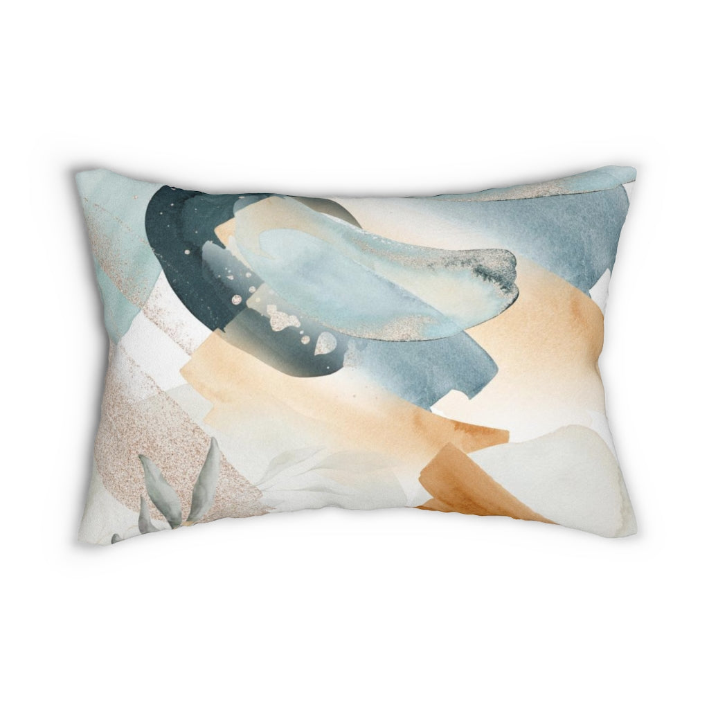 Lumbar rectangle throw pillow