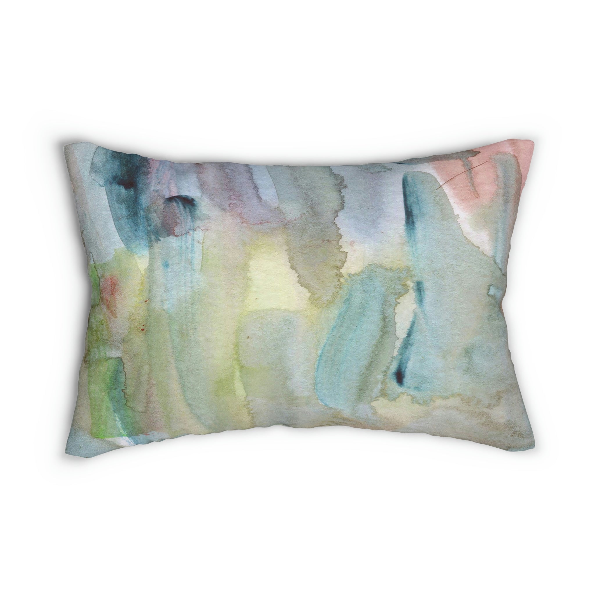 Lumbar rectangle throw pillow