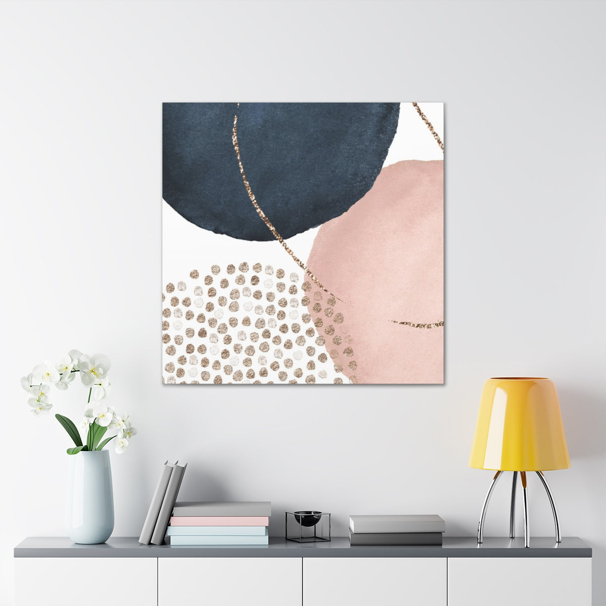 Abstract Wall Canvas Print | Watercolor Scheme