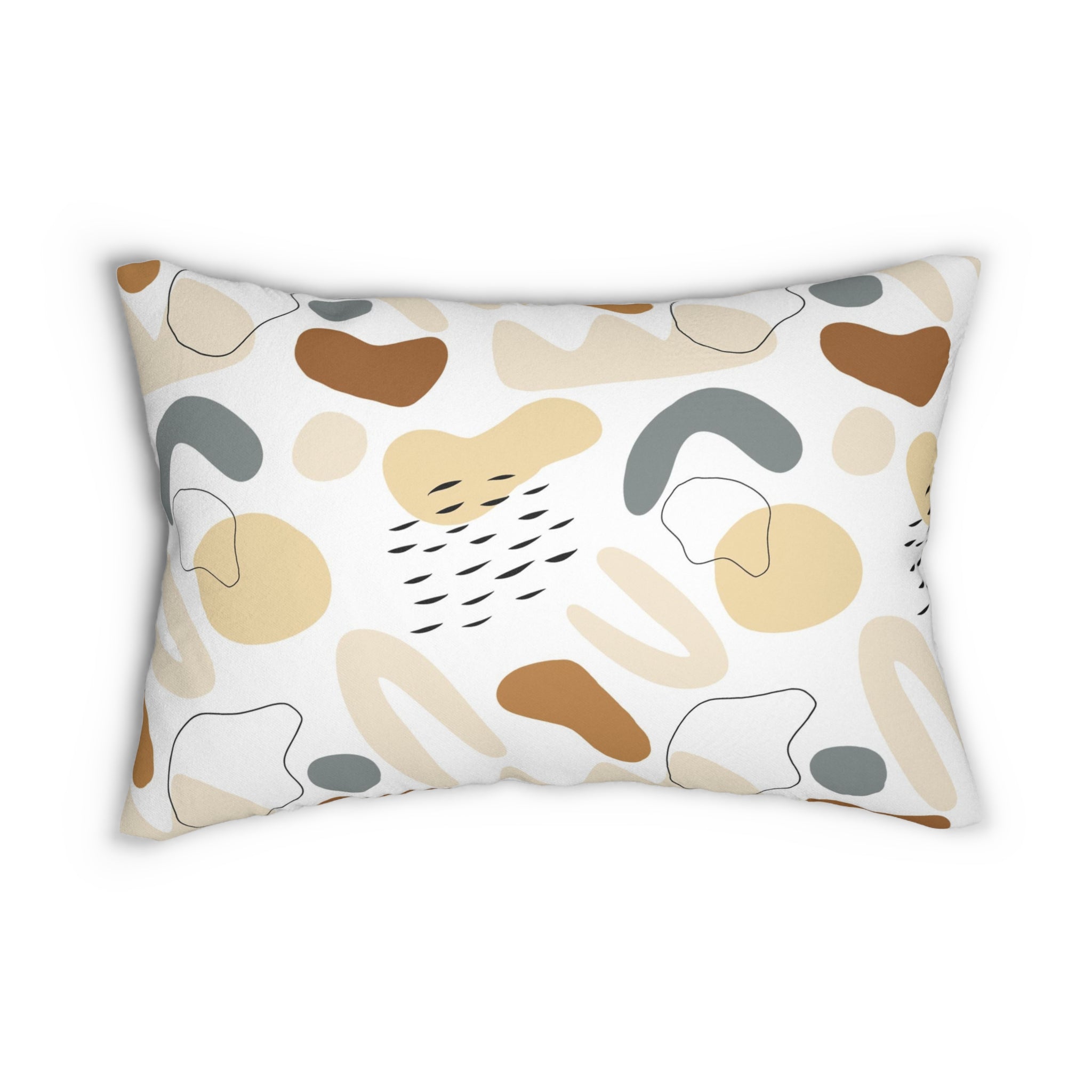 Lumbar rectangle throw pillow