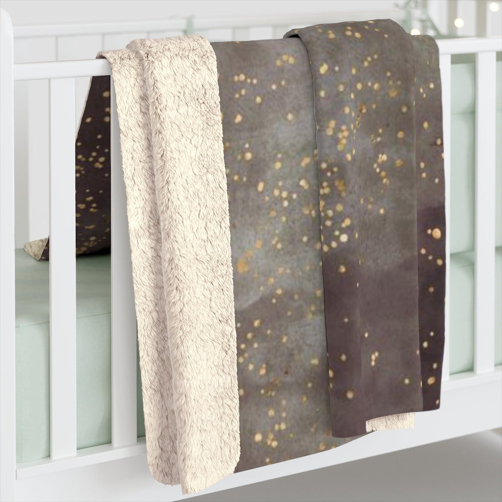 Galaxy Comfy Blanket | Brown Earthy Gold