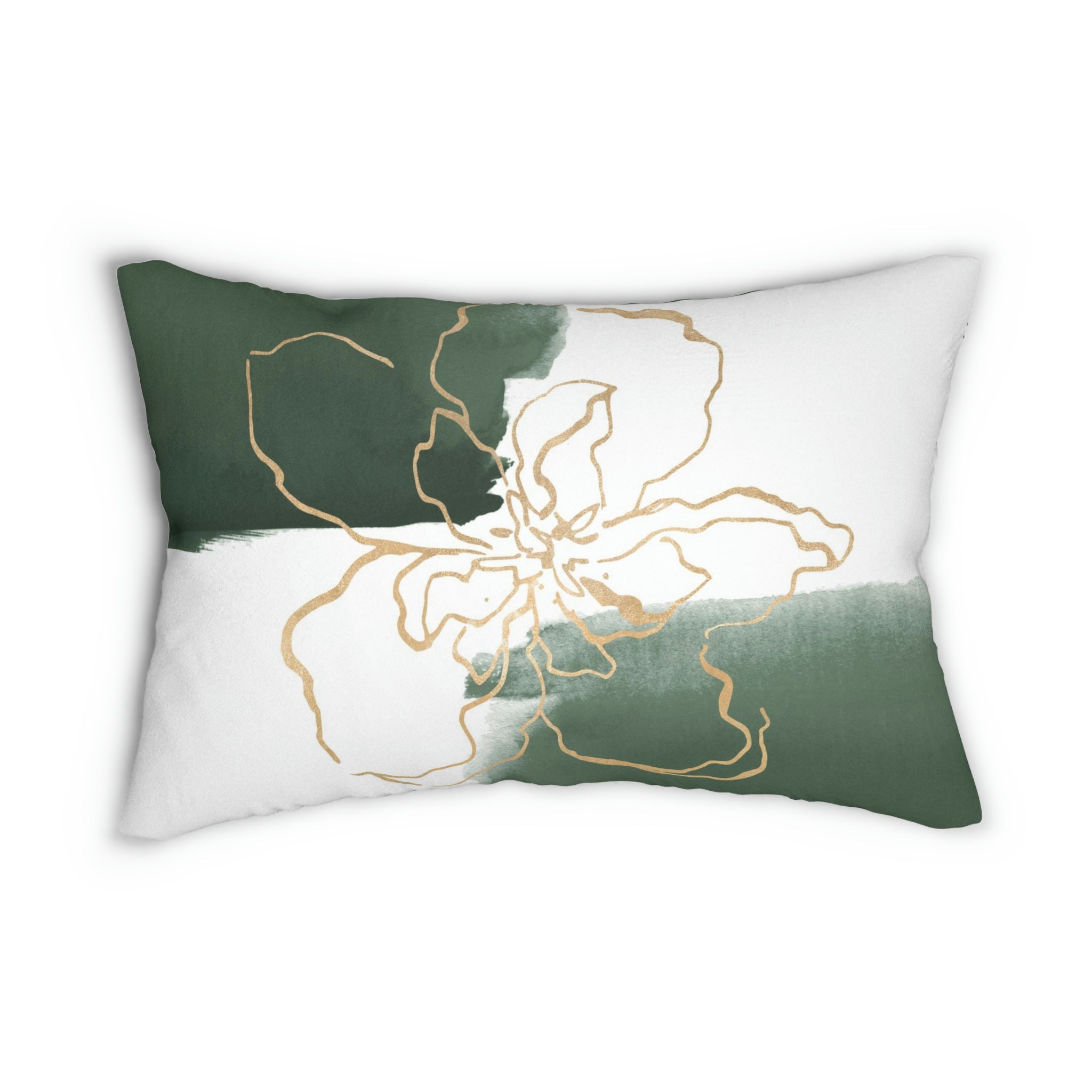 Lumbar rectangle throw pillow