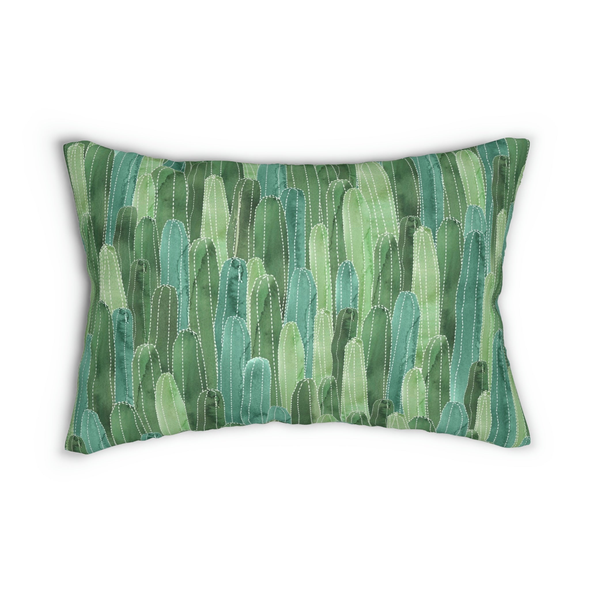 Lumbar rectangle throw pillow