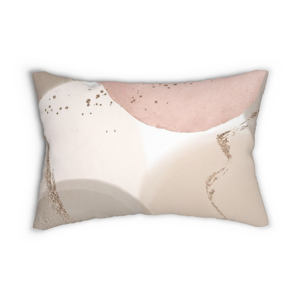 Lumbar rectangle throw pillow