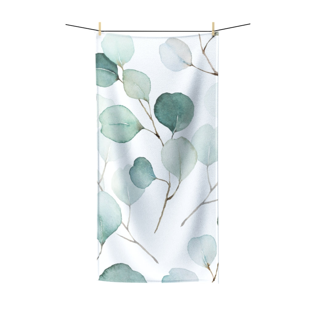 Floral Bath Towel | Eucalyptus