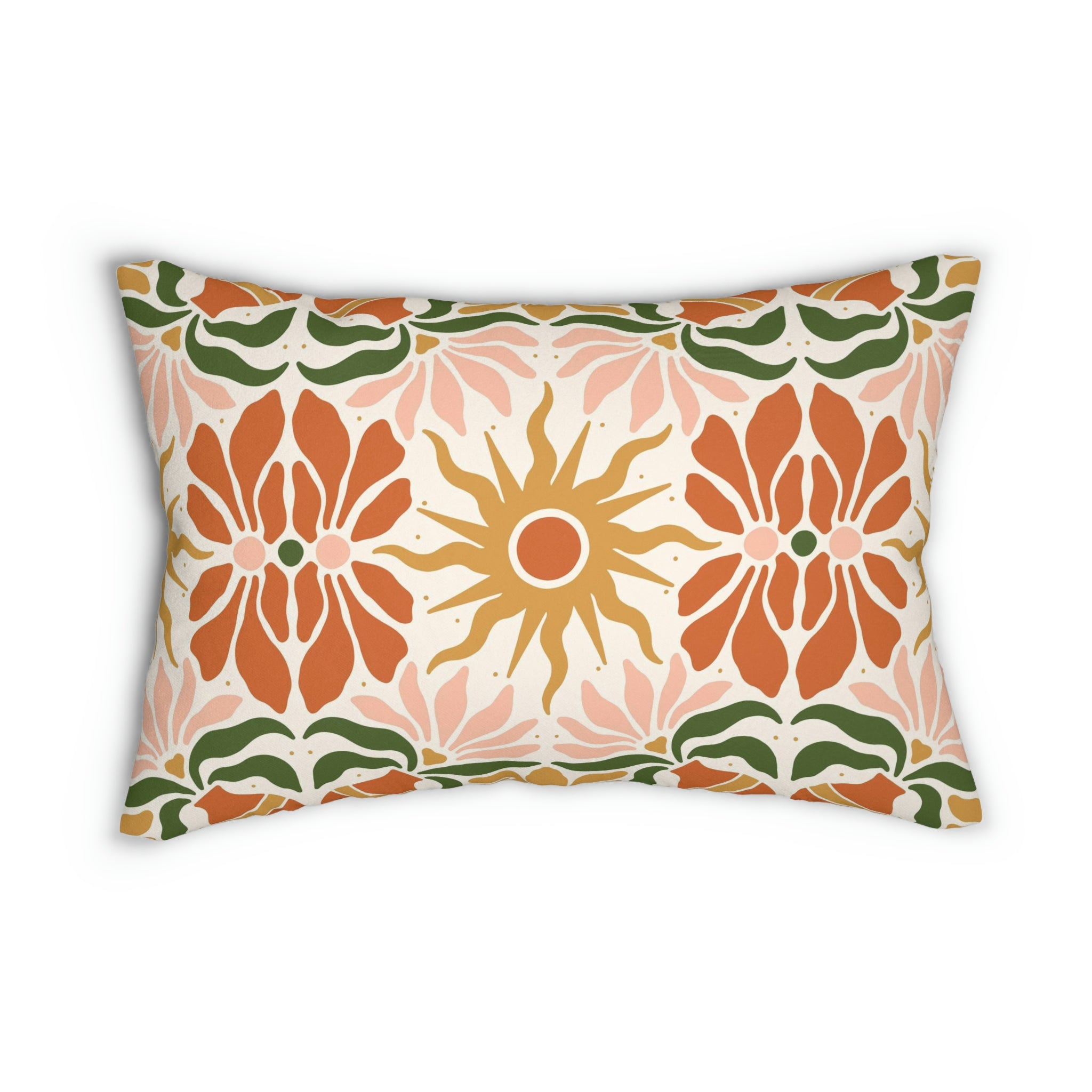 Lumbar rectangle throw pillow