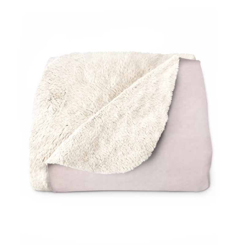 Floral Comfy Blanket | Blush Pink Emerald