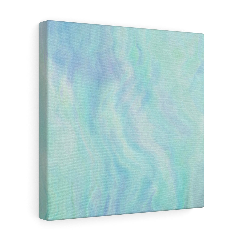 ABSTRACT WALL CANVAS ART | Blue Teal Purple