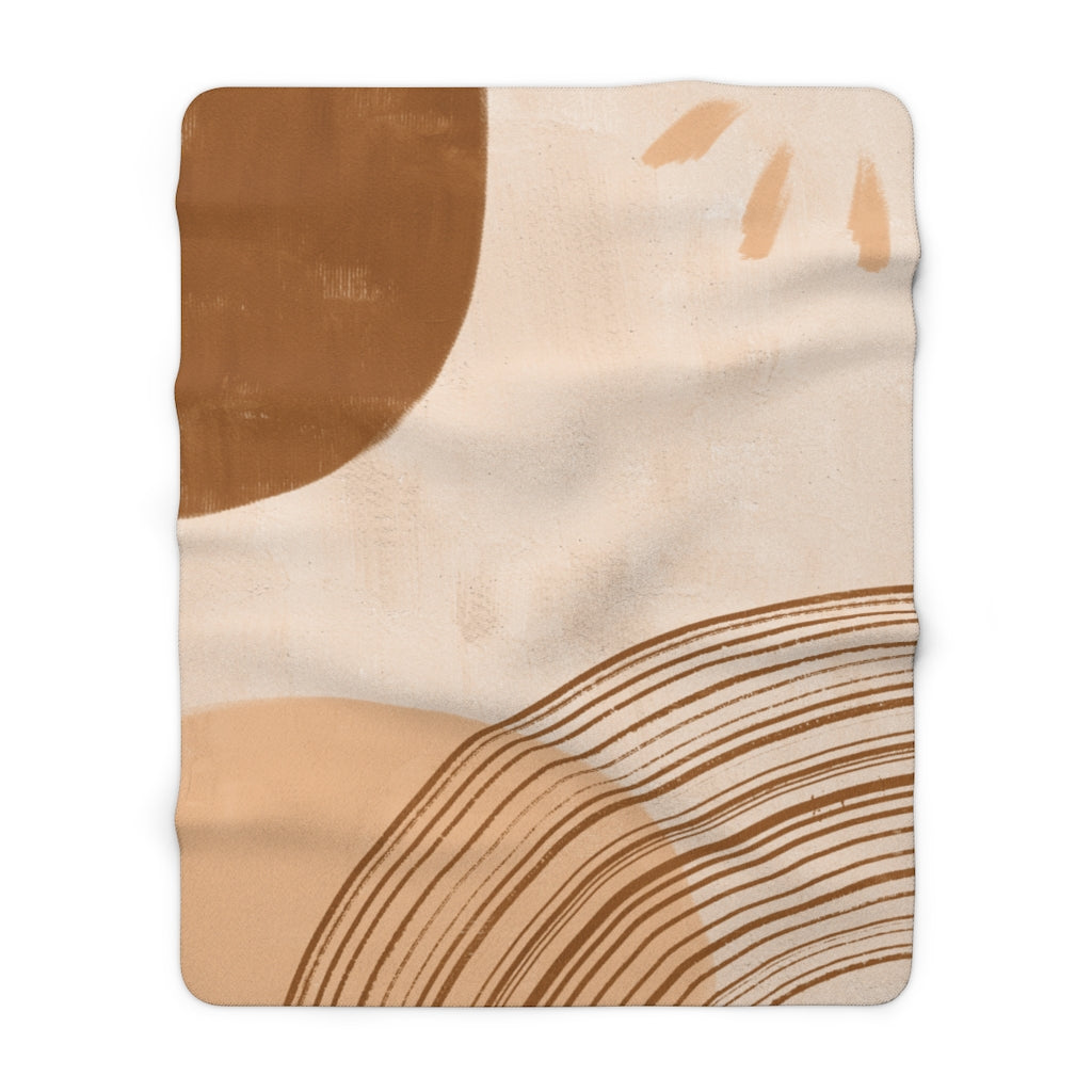 sherpa fleece throw blanket