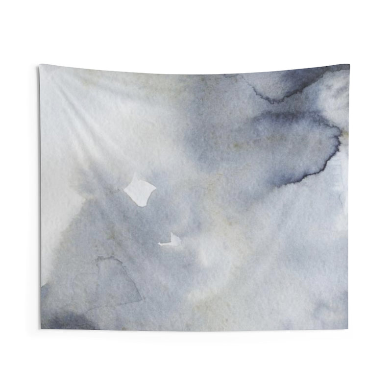 Abstract Tapestry | Navy Blue Grey White