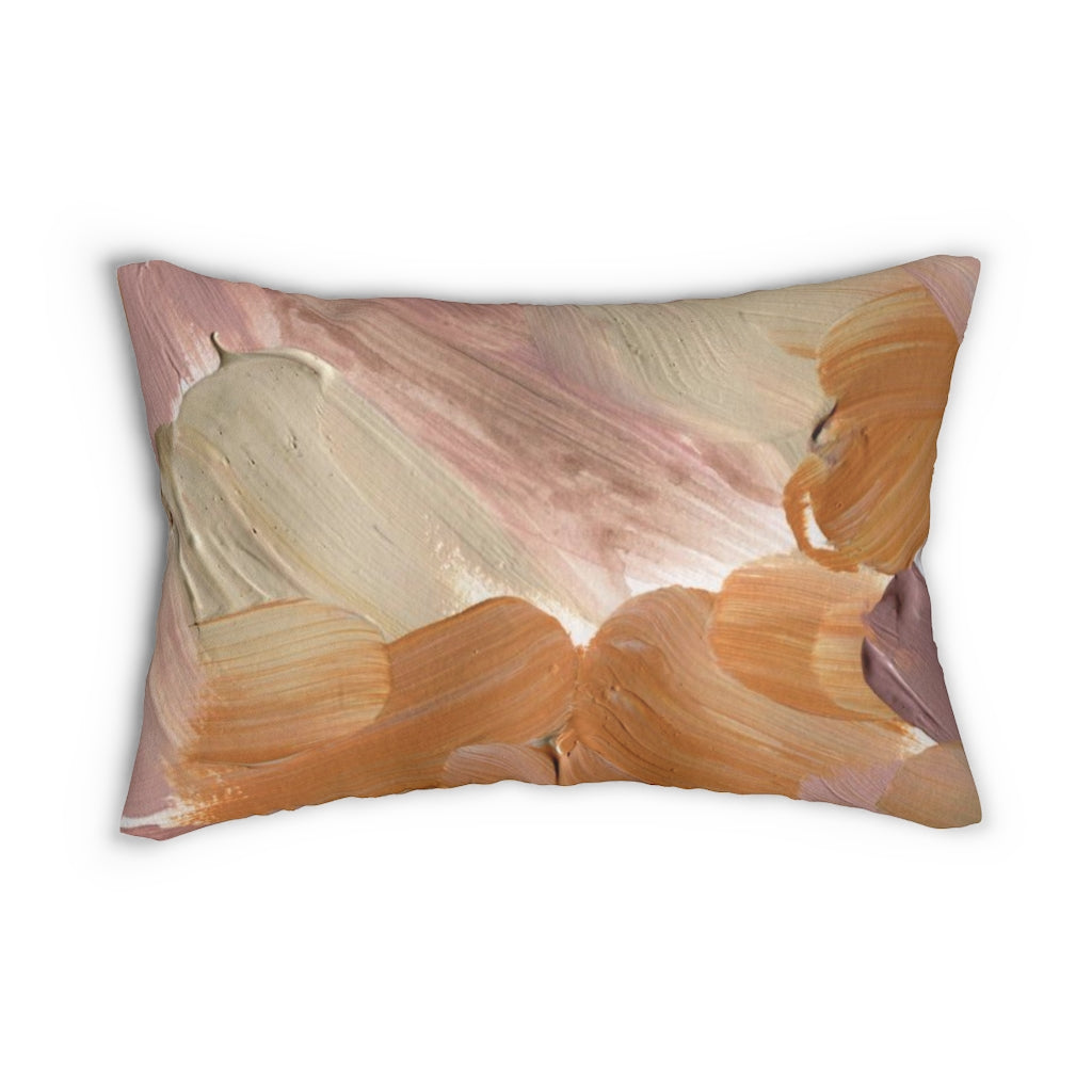 Lumbar rectangle throw pillow