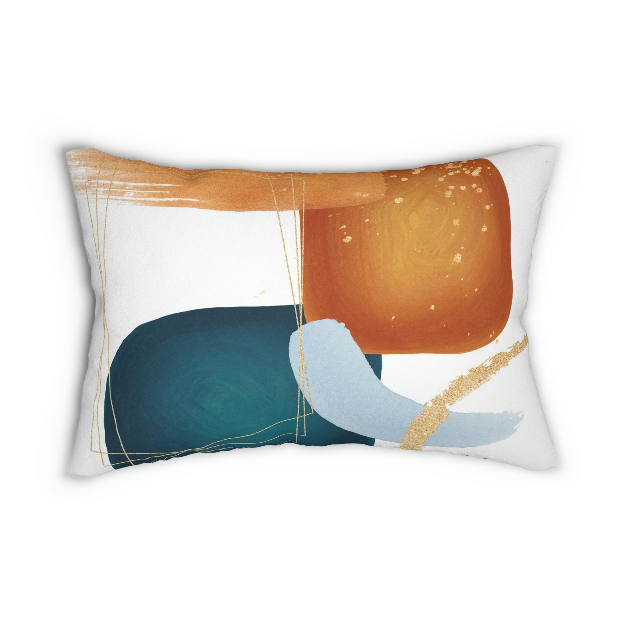 Lumbar rectangle throw pillow