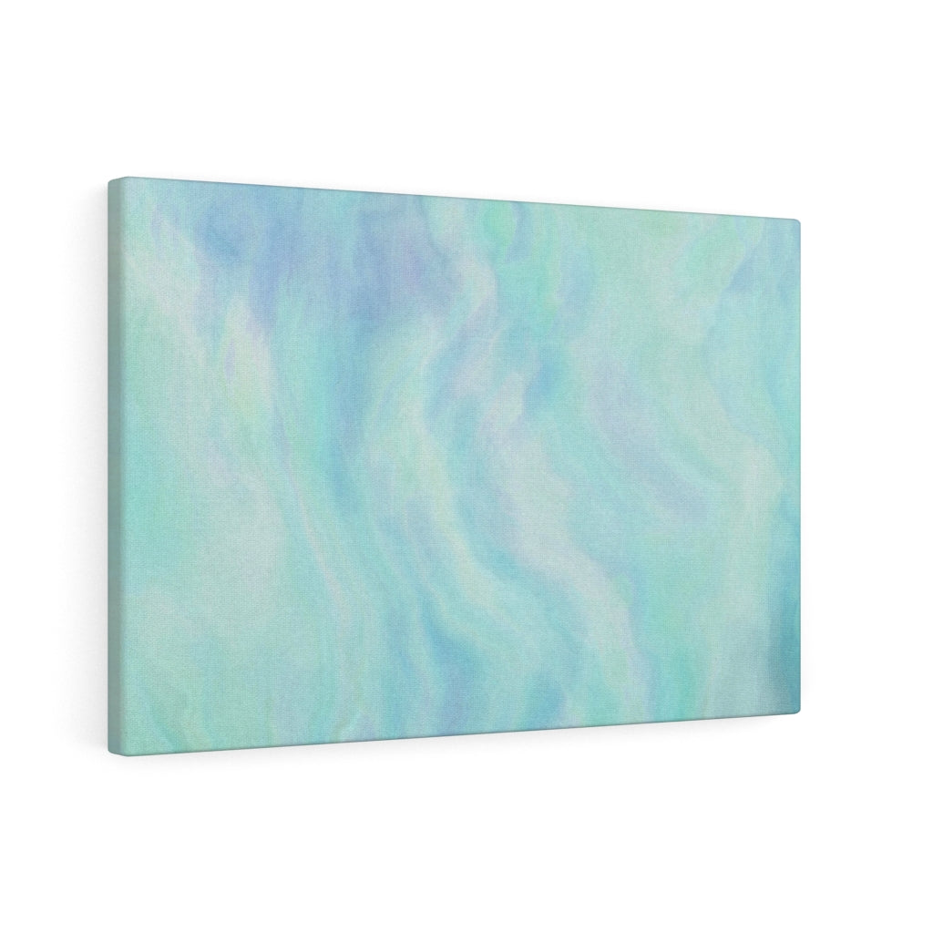 ABSTRACT WALL CANVAS ART | Blue Teal Purple