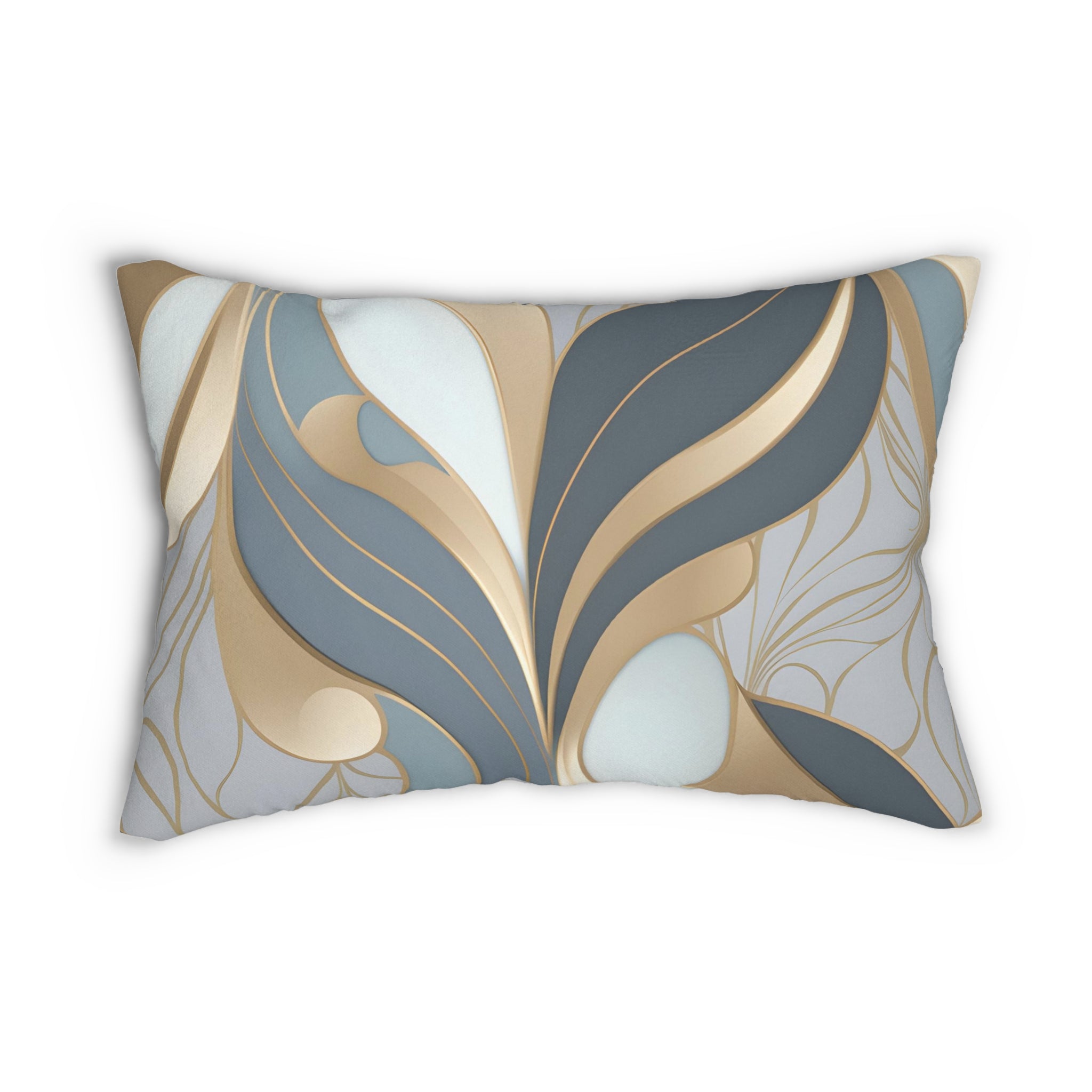 Lumbar rectangle throw pillow