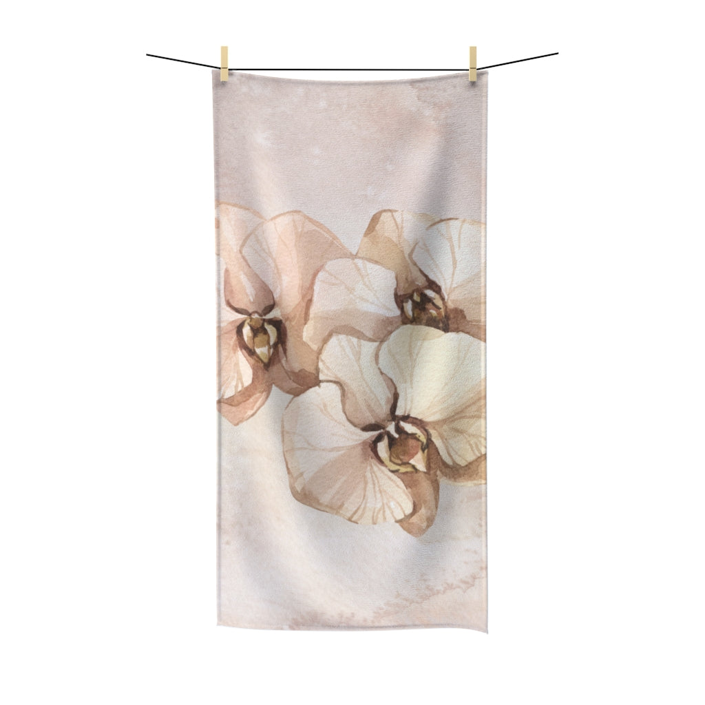 Floral Bath Towel | Vintage Orchids