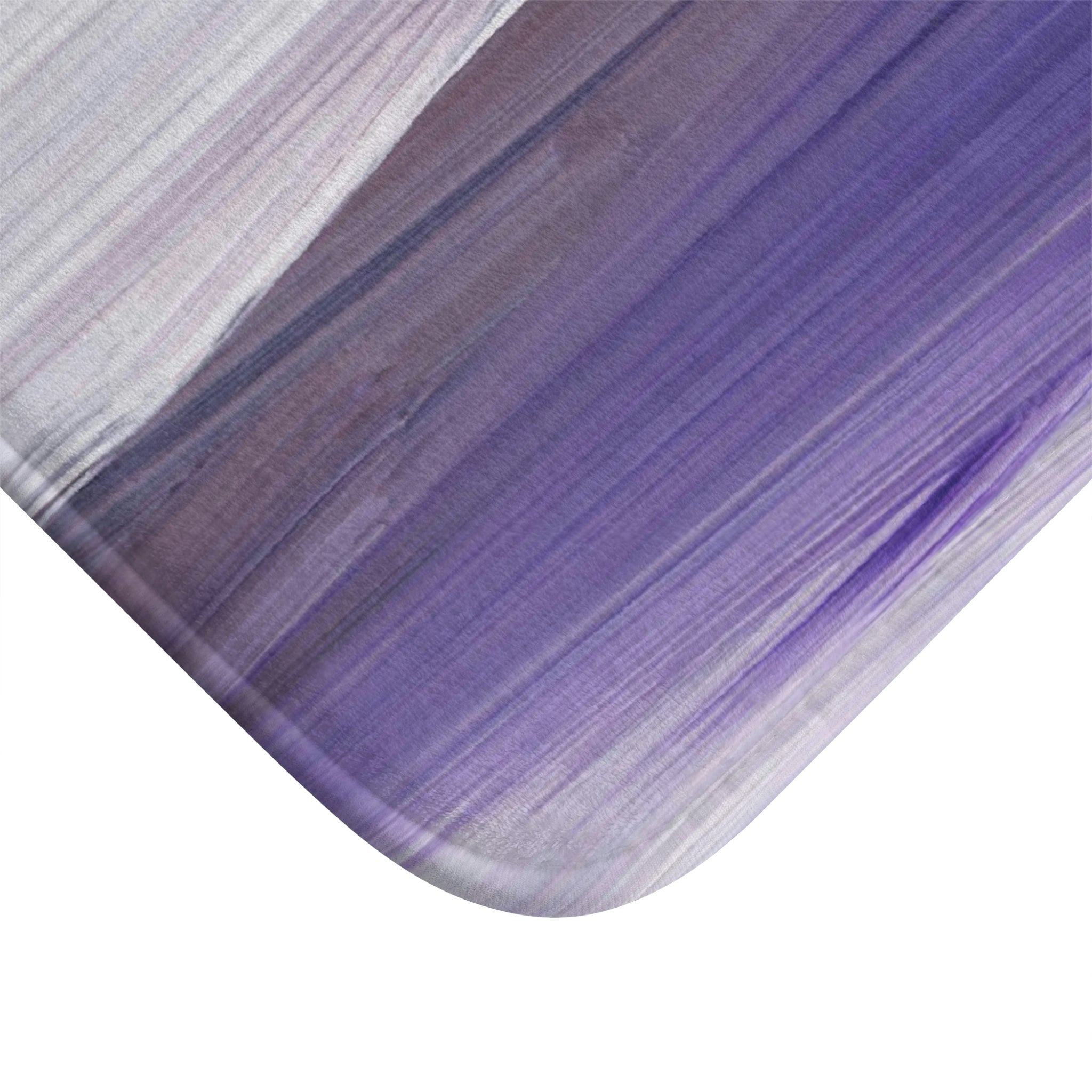 Boho Abstract Bath, Kitchen Mat | Lavender Ombre