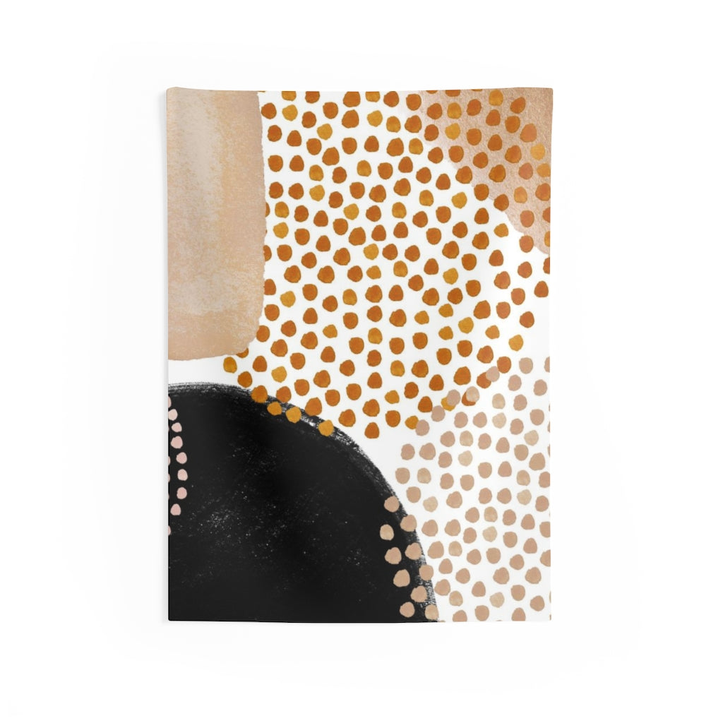 Abstract Tapestry | Yellow Rust Black White