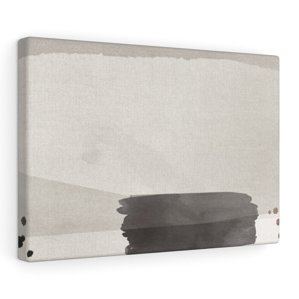 ABSTRACT WALL CANVAS ART | White Grey Black