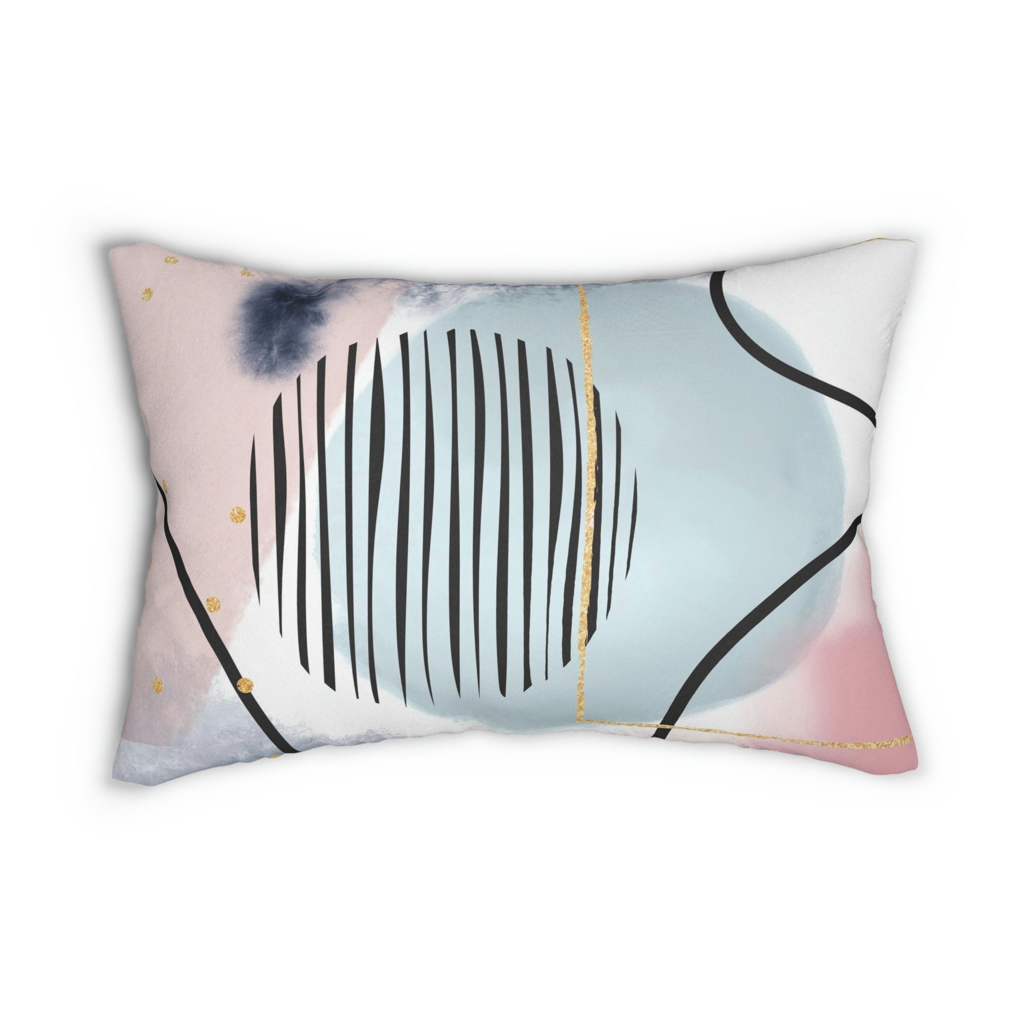 Lumbar rectangle throw pillow