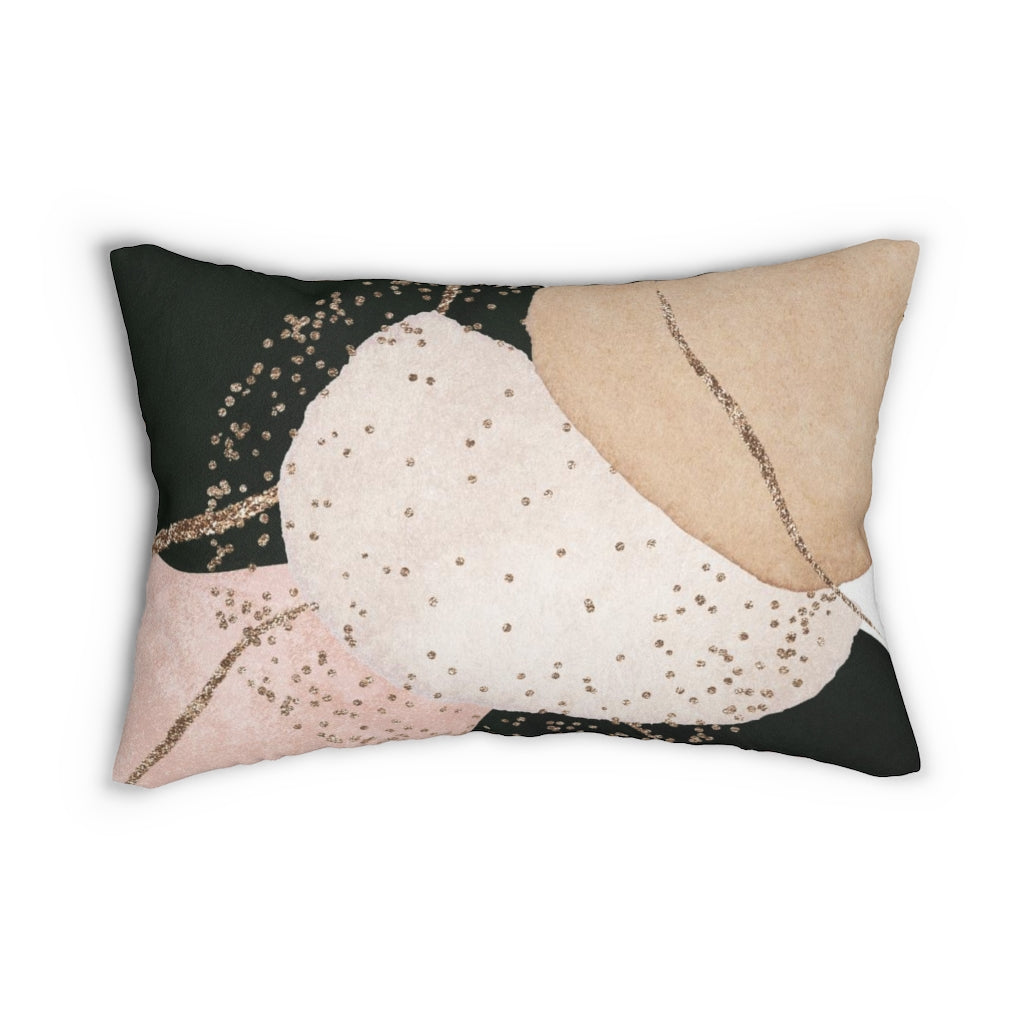 Lumbar rectangle throw pillow