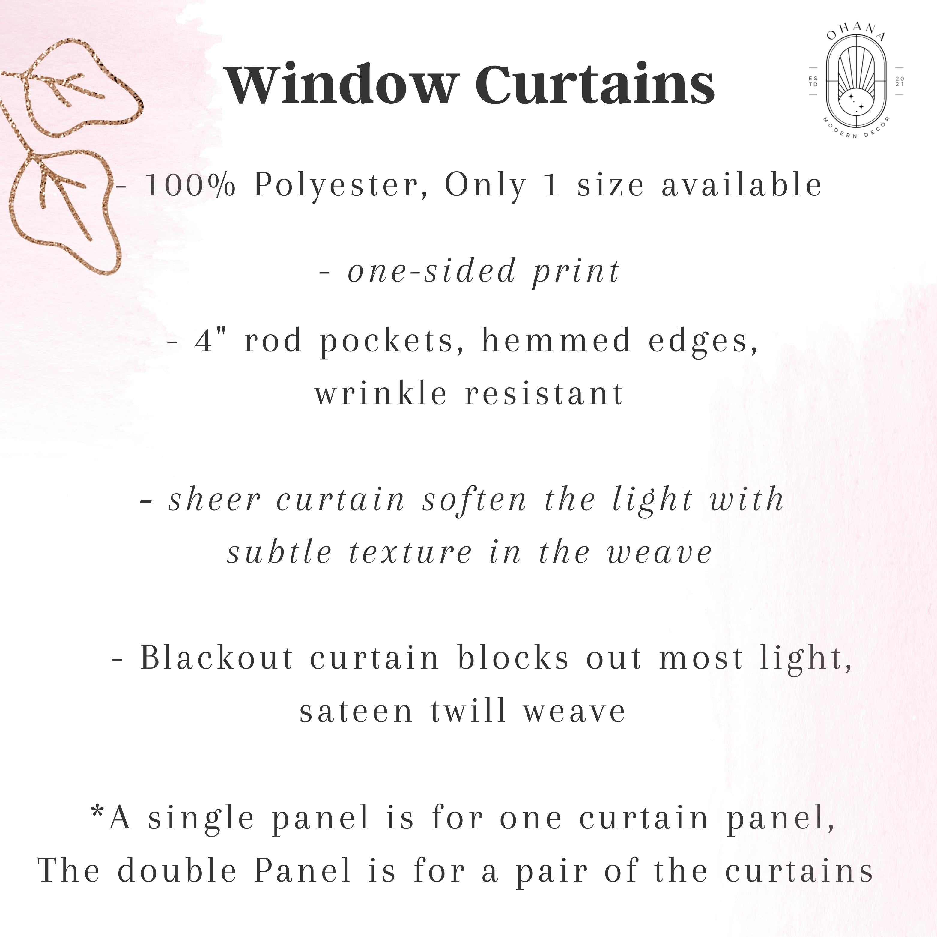 Window Curtains | White Red Pink | Floral Peonies