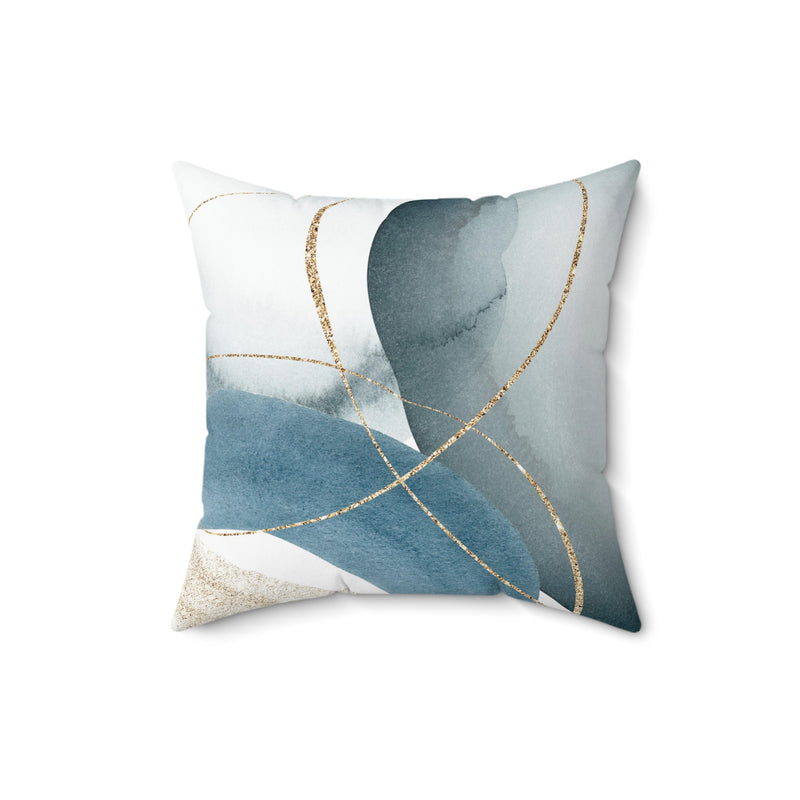 Abstract Pillow Cover | Blue Ombre