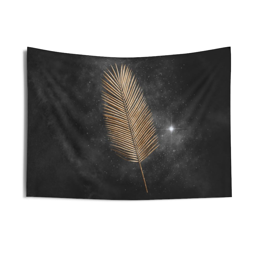 Mystical Tapestry | Black Celestial Feather