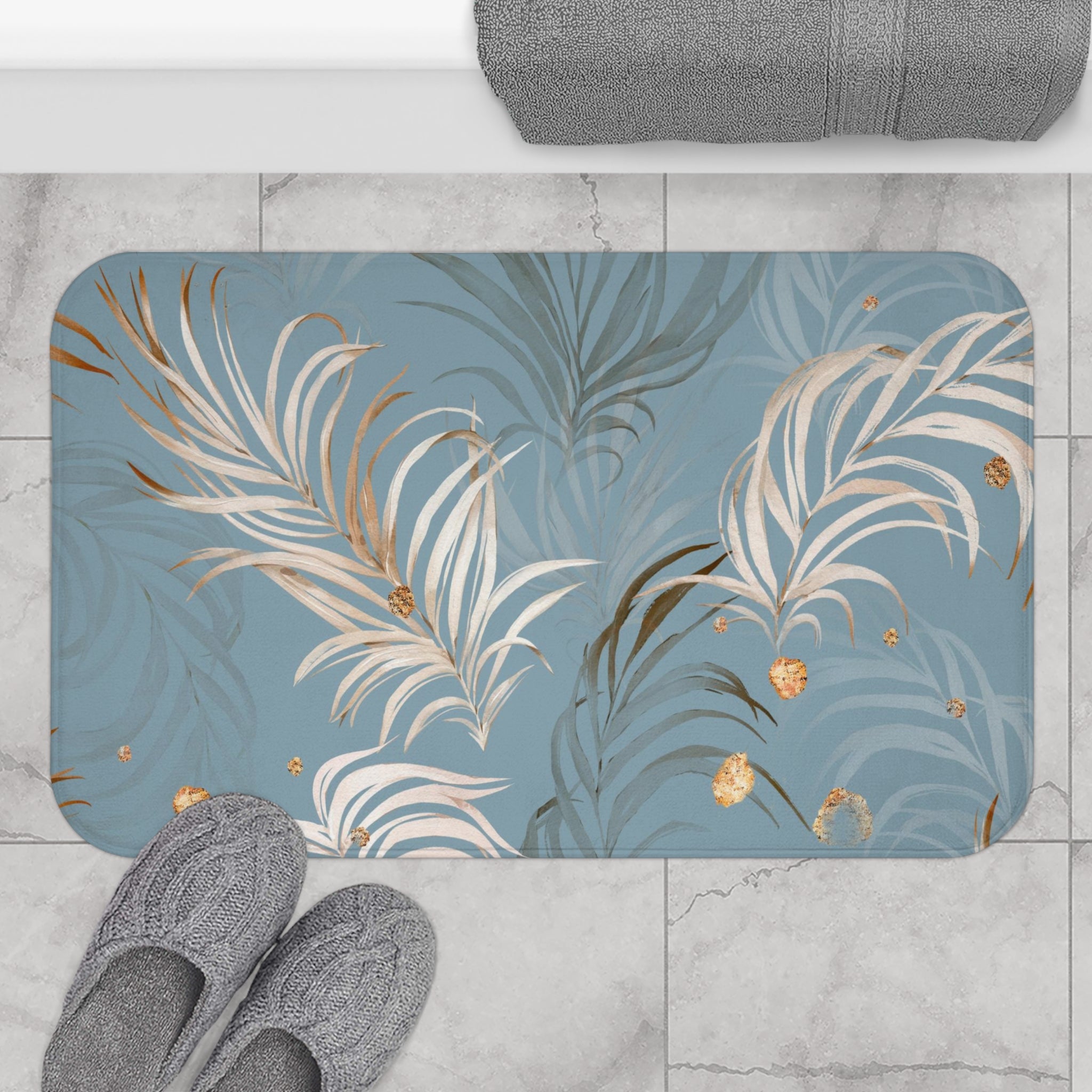 bathroom rug