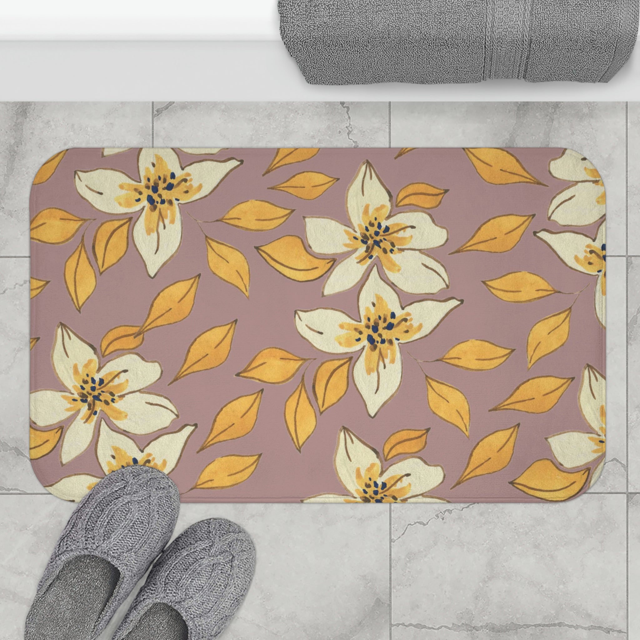 bathroom rug