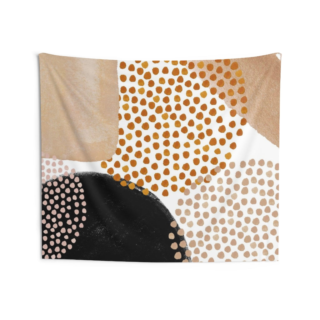 Abstract Tapestry | Yellow Rust Black White