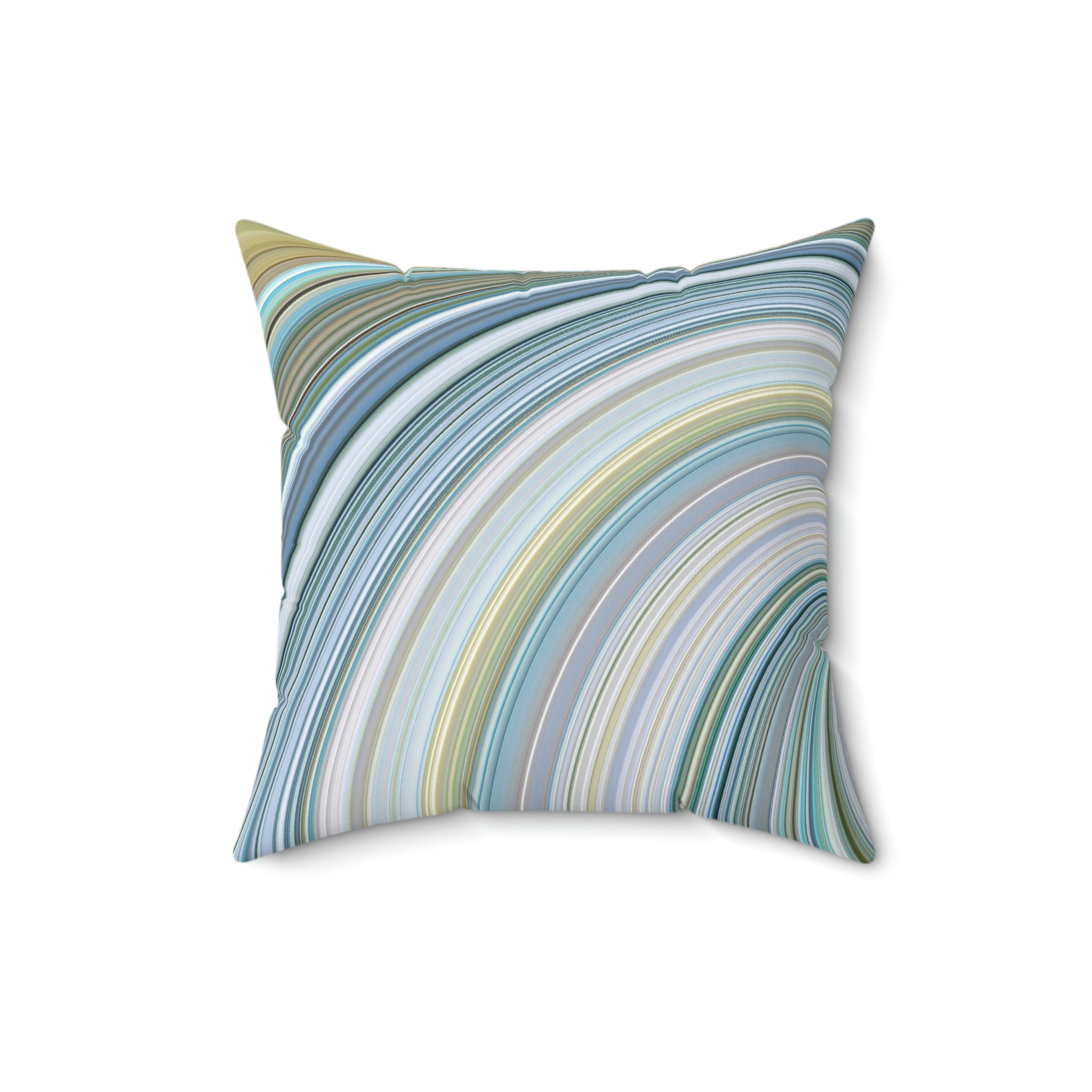 Abstract Pillow Cover | Blue Ombre