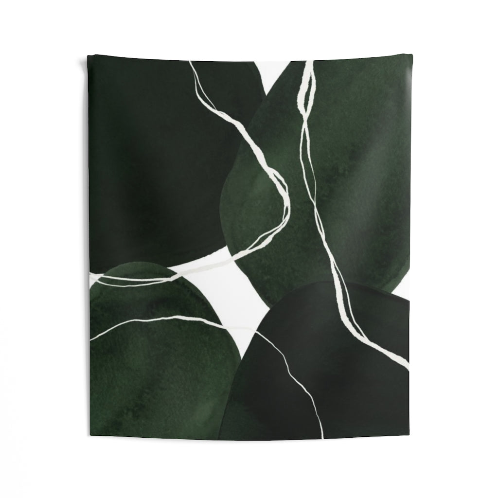 Abstract Tapestry | Green White