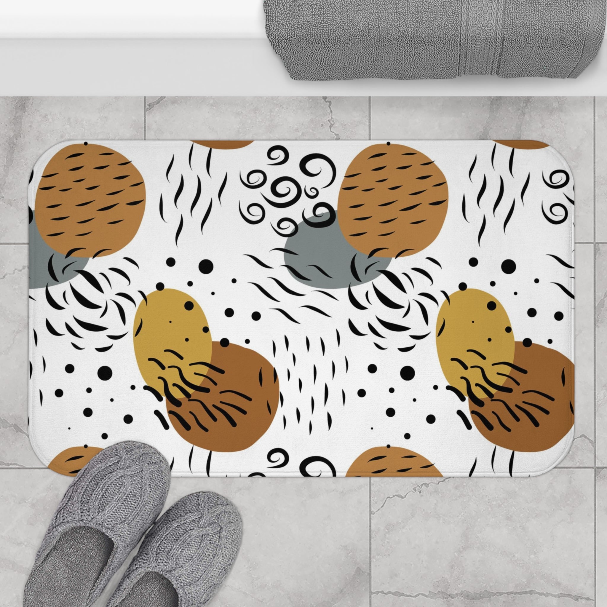 bathroom rug