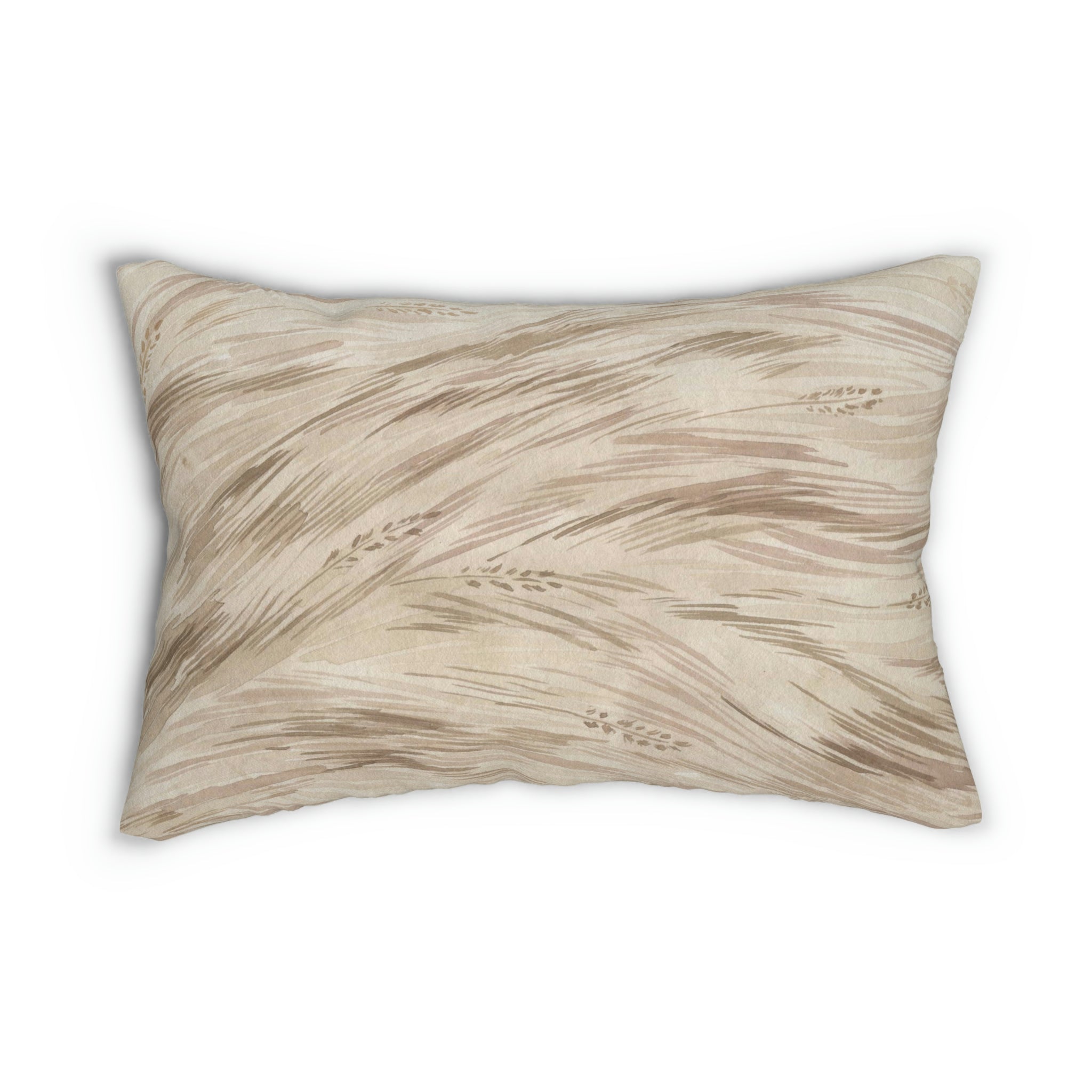 Lumbar rectangle throw pillow