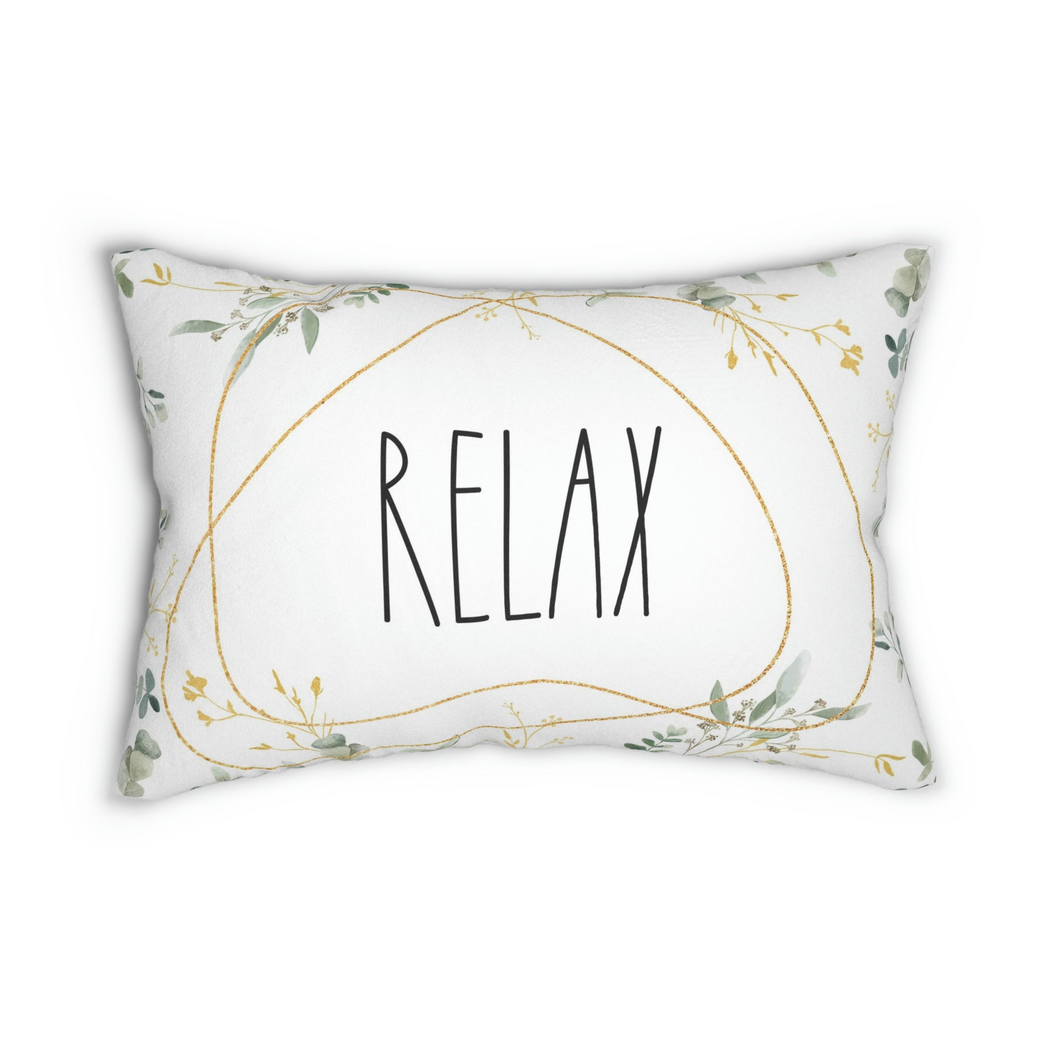 Lumbar rectangle throw pillow