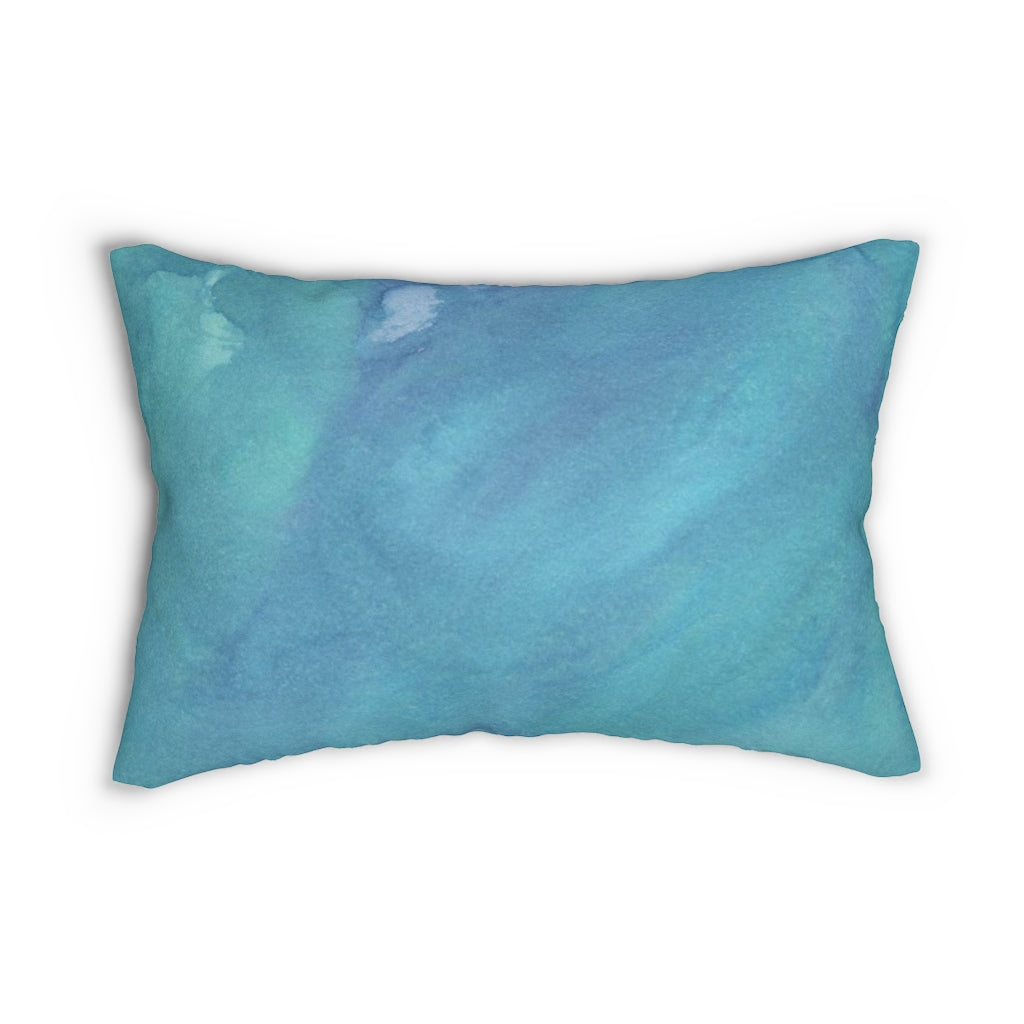 Lumbar rectangle throw pillow