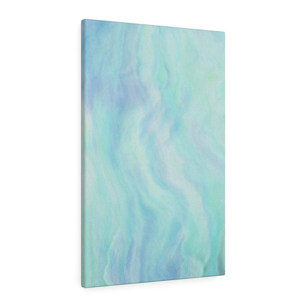 ABSTRACT WALL CANVAS ART | Blue Teal Purple