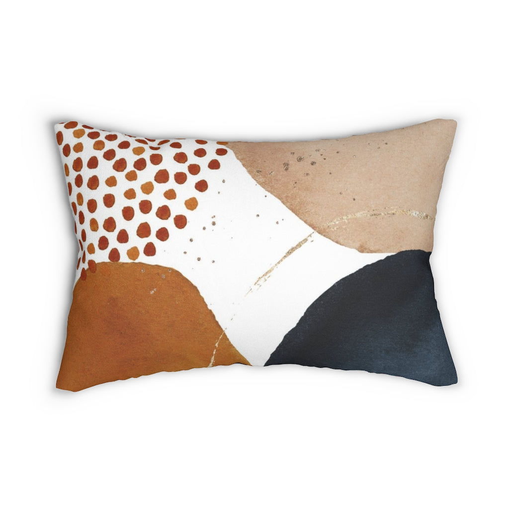 Lumbar rectangle throw pillow