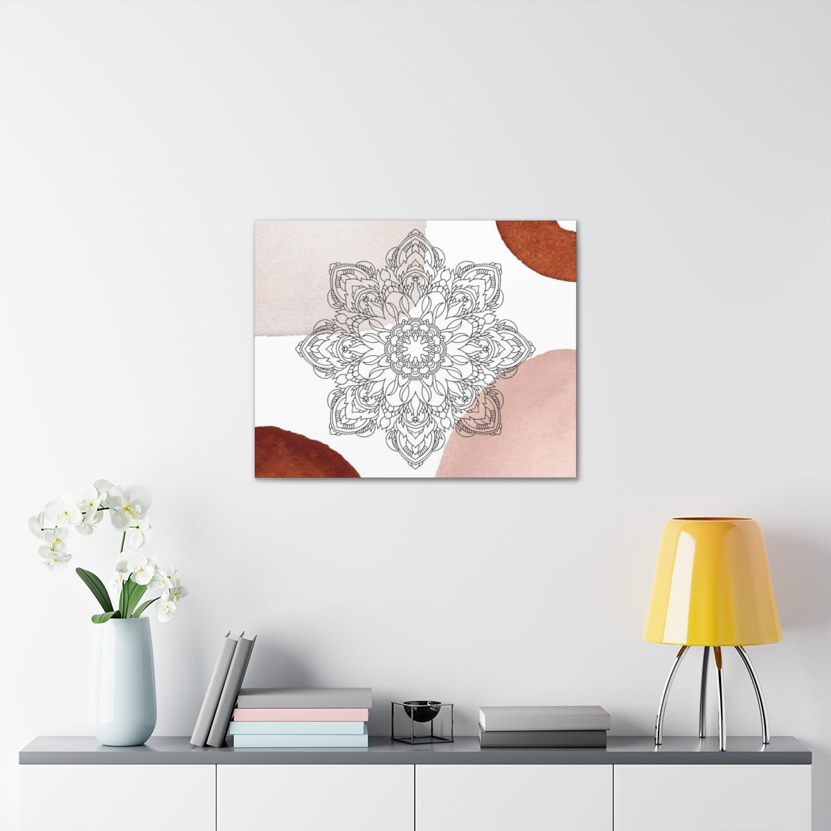 Abstract Wall Canvas Print | Mandala