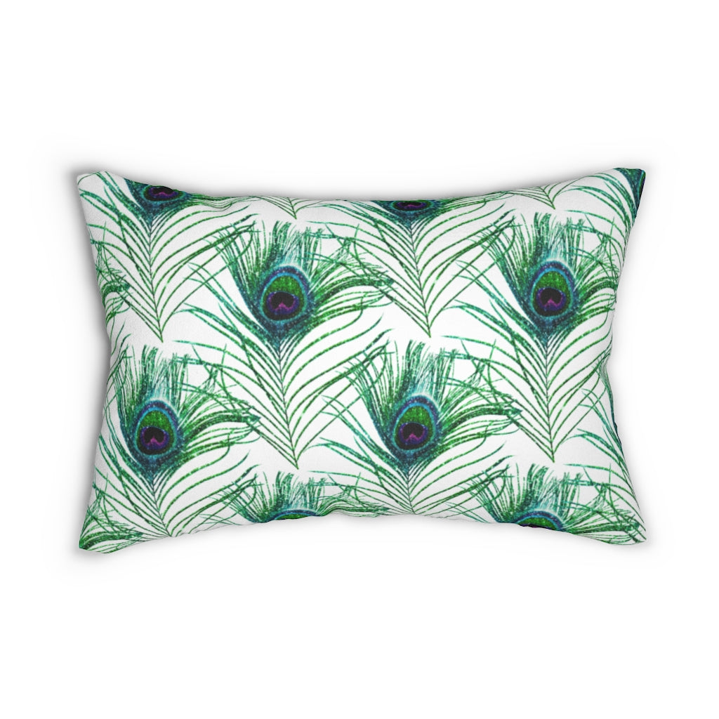 Lumbar rectangle throw pillow