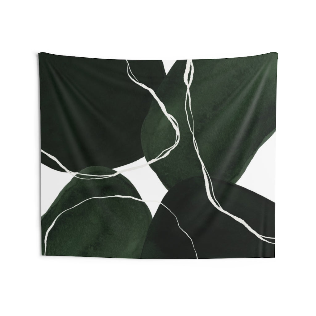 Abstract Tapestry | Green White