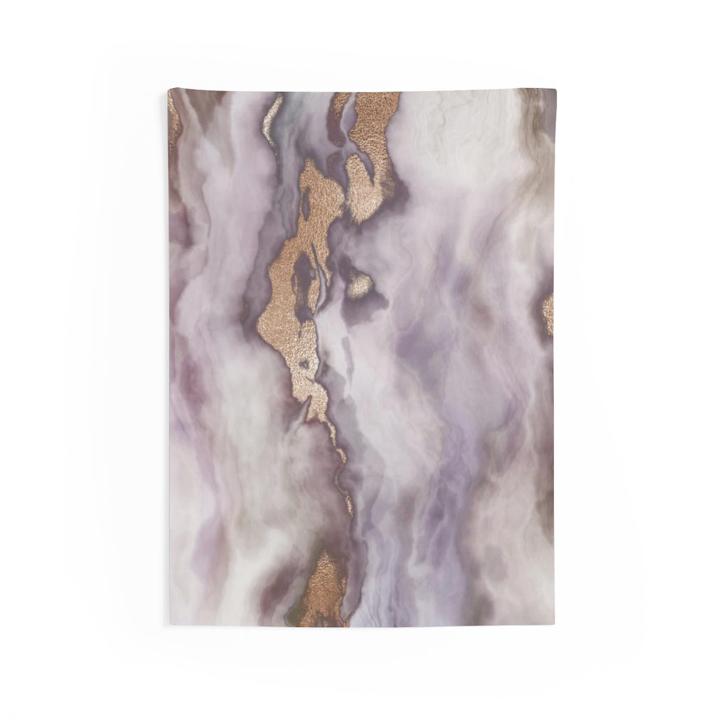 Abstract Tapestry | Lavender Beige Gold