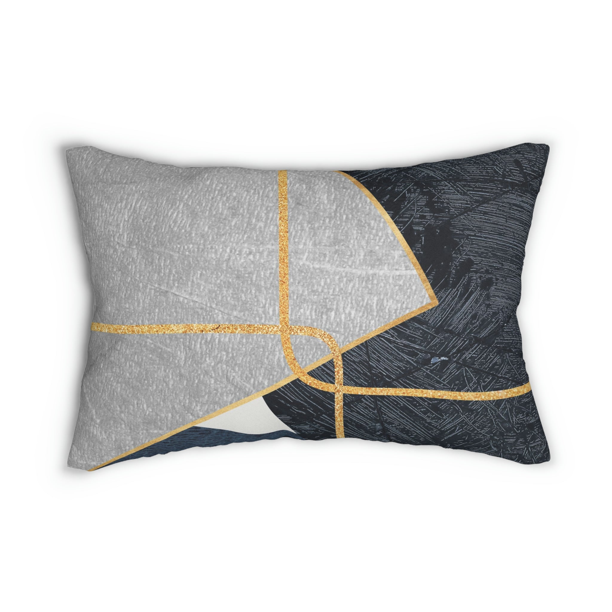 modern throw lumbar pillow with insert