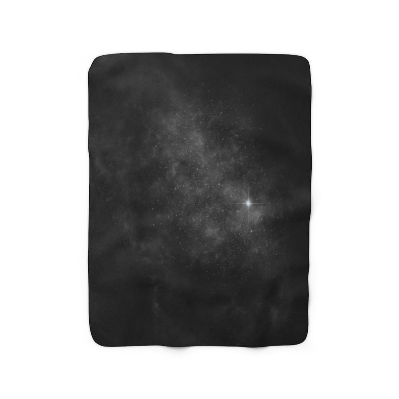 Abstract Comfy Blanket | Black Night Sky