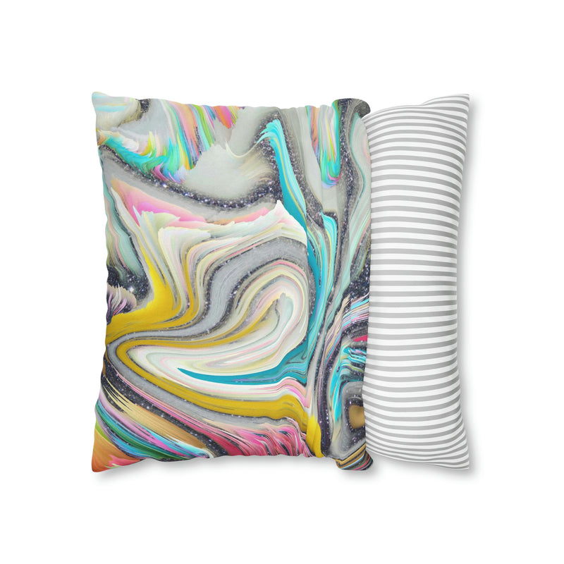 Abstract Pillow Cover | Funky Colorful