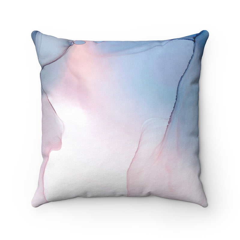Abstract Boho Pillow Cover | Pink Blue Lavender