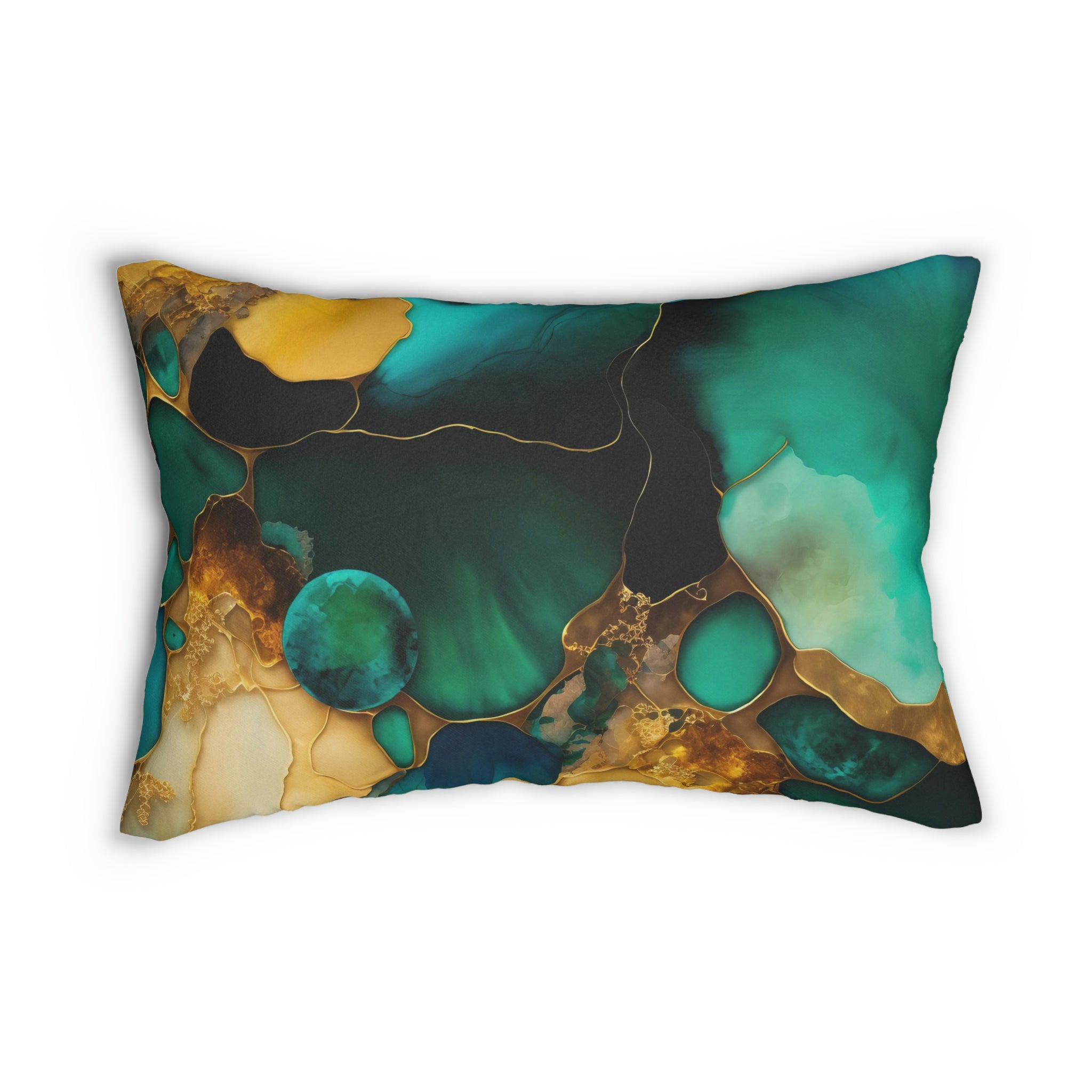 Lumbar rectangle throw pillow