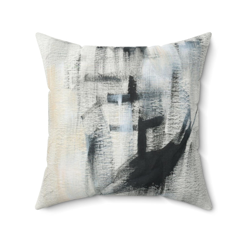 Abstract Pillow Cover | Black White
